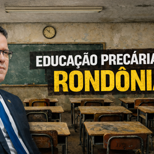 Governo de Rondônia oferece educação de “ínfima” qualidade, afirma Tribunal de Contas.