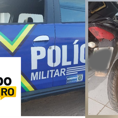 Polícia Militar Prende Suspeitos Armados com Moto Roubada em Porto Velho